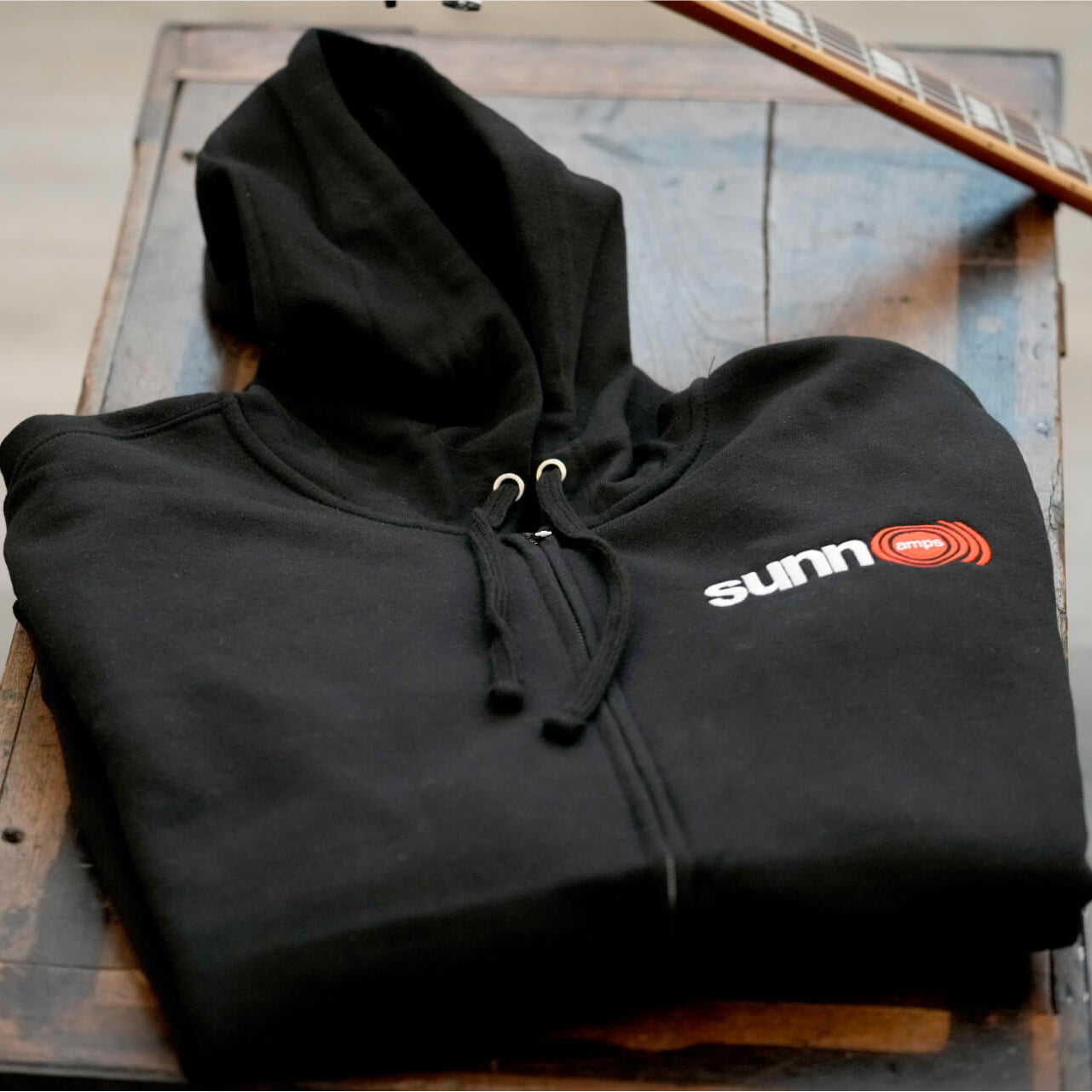 sunn amps zipper hoodie